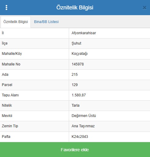AFYONKARAHİSAR ŞUHUT KOÇYATAĞI 1.580 M² TARLAMIZ SATILIKTIR. - AFYONKARAHİSAR ŞUHUT fotoğraf 2